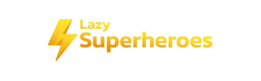 The Lazy Superheroes Logo